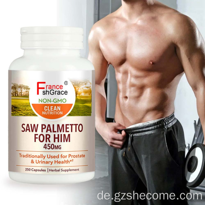Prostataunterstützung Säe Palmetto Extract Prostata -Kapseln